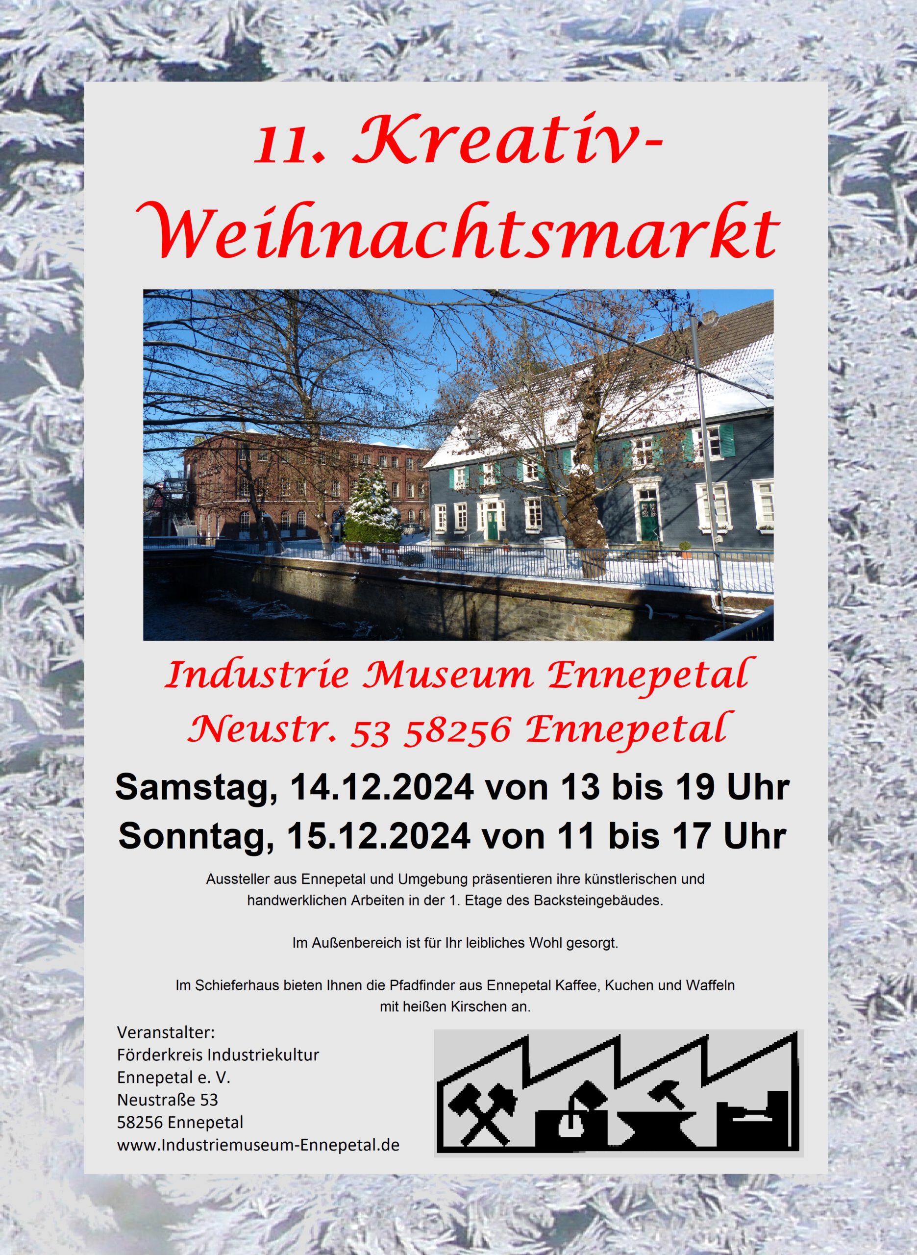 11. Kreativ-Weihnachtsmarkt im Industrie-Museum